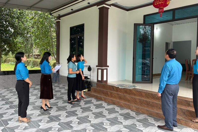 Hương Khê: Khảo sát, thẩm định hồ sơ đề nghị hỗ trợ nhà “Mái ấm Công đoàn” đợt 2 năm 2024